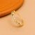 925 Sterling Silver Marquise Wedding Band, Gold Vermeil Half Eternity Ring