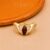 925 Sterling Silver Garnet Ring
