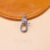 925 Sterling Silver Round Medallion Lobster Clasp Finding