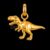 T-Rex Dinosaur 925 Sterling Silver Pendant