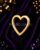 925 Sterling Silver Heart Charm Holder, Gold Plated Openable Heart Connector