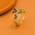925 Sterling Silver Blue Butterfly Ring