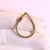 925 Sterling Silver Pear Shape Hook Clasp Connector | Teardrop Jewelry Finding