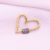 925 Sterling Silver Gold Plated Heart Screw Lock Connector with Pave Pave Diamond | Designer Jewelry Clasp
