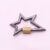925 Sterling Silver Star Shape Screw Lock Connector with Two Tone Finish | Designer Jewelry Clasp