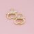 1 Pcs 925 Sterling Silver Double Heart Pave Pave Diamond Charm Holder Lock | Gold Plated Designer Connector