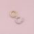 1 Pcs 925 Sterling Silver Pave Pave Diamond Round Charm Holder Lock | Gold & Silver Designer Connector Ring