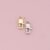 925 Sterling Silver Minimal Lobster Clasp Charm Holder Lock