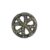 925 Sterling Silver Diamond Pave Round Connector Finding Jewelry