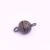 925 Sterling Silver Diamond Pave Ball Clasp Finding Jewelry