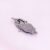 925 Sterling Silver Diamond Pave diamond Designer Clasp Jewelry