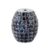 925 Sterling Silver Blue Sapphire Pave diamond Barrel Bead Jewelry