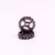 925 Sterling Silver Diamond Spacer Wheel Jewelry