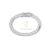 925 Sterling Silver Oval Spring Lock Jewelry