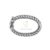 925 Sterling Silver Textured Oval Lock Jewelry