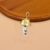 Mushroom Pendant Multi Sapphire 925 Silver Charm
