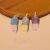One Pcs Capsule Pendant 925 Silver Gemstone Charm