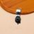 925 Sterling Silver Black Onyx Figa Hand Pendant
