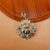 Celestial Sun Face Pendant in 925 Sterling Silver