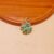 925 Sterling Silver Emerald Green Four-Leaf Clover Pendant