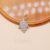 925 Sterling Silver Gold-Tone Pavé diamond Hamsa Hand Pendant