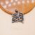 925 Sterling Silver Number 23 Basketball Jumpman Pendant