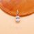 925 Sterling Silver Oval Solitaire  Pendant