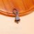 Oxidized 925 Silver Pave Diamond Bell Pendant
