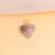 925 Sterling Silver Pearl Heart Charm Pendant