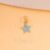 Turquoise Star Charm in 925 Sterling Silver