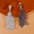 925 Sterling Silver Micro Pave diamond Map of Germany Pendant