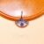 925 Sterling Silver Evil Eye Enamel Pendant