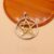 925 Sterling Silver Two-Tone Pentagram Pentacle Pendant