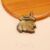 Hand-Carved Tiger’s Eye 925 Sterling Silver Warrior Pendant