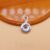 925 Sterling Silver Donut Charm Pendant