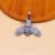 925 Sterling Silver Diamond Bee Statement Pendant