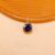 925 Sterling Silver Amethyst Round Pendant