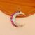 925 Sterling Silver Crescent Moon Pendant