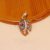 925 Sterling Silver Monstera Leaf Pendant