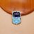 925 Sterling Silver Celestial Night Sky Enamel Pendant