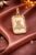 925 Sterling Silver Pave diamond Bee Rectangular Medallion Pendant