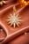 925 Sterling Silver Gold Plated Starburst Pendant