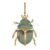925 Sterling Silver Beetle Pendant with Opalite & Natural Diamond | Gold Plated Designer Jewelry