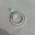 925 Sterling Silver Minimal Circle Pendant | Modern Geometric Open Ring Charm