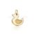 925 Sterling Silver Duck Pendant | Gold Plated Minimal Duck Charm