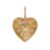 925 Sterling Silver Diamond Heart Pendant with Pink Stone – Radiant Textured Design
