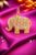 925 Sterling Silver Gold Plated Elephant Pendant
