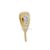 925 Sterling Silver Gold Plated  Pendant Bail Jewelry