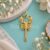 925 Silver Gold Scorpion Pendant