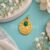 925 Silver Green Gemstone Coin Pendant